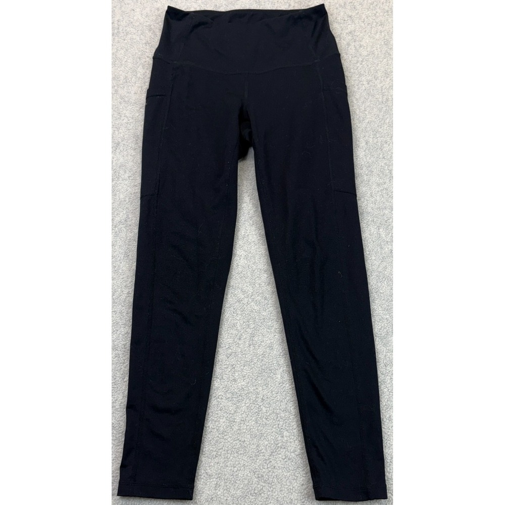 Z by Zella Womens 7/8 Leggings Black Perform High Waist Pocket 2.0 Stretch XS